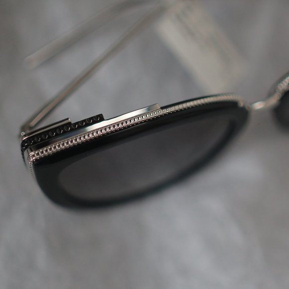 NWT Boucheron Cat Eye Black Sunglasses. - Picture 7 of 11